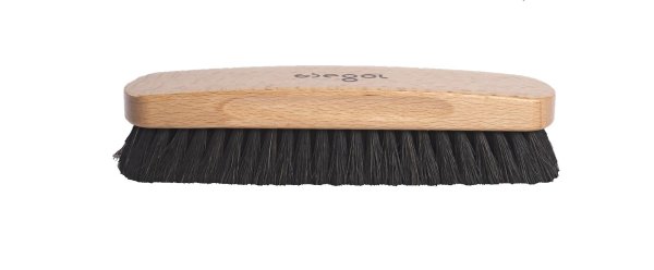 Siegol Shine Brush Horsehair dark (black)