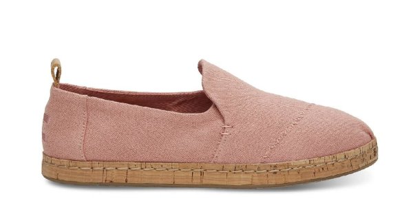 TOMS Slipper Deconstructed Cork Bloom Hemp