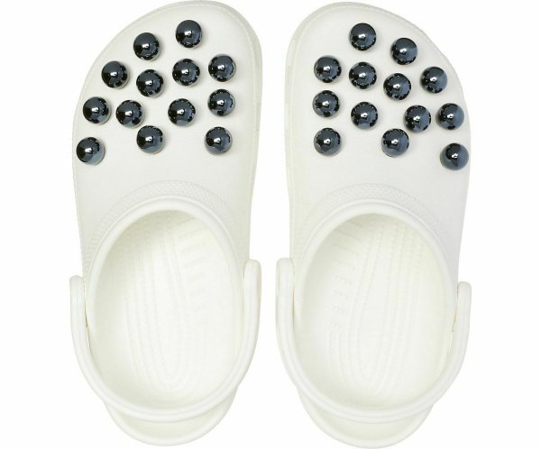 Crocs Classic Timeless Clash Pearls Clog White Dots 59 99