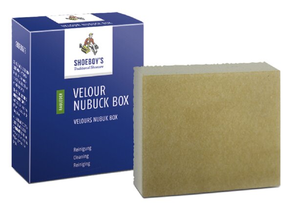 Shoeboys Velour Nubuck Box