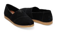 TOMS Espadrille Alpargata Crepe Black Suede