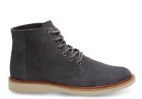 TOMS Mens Boot Porter Forged Iron Grey Suede