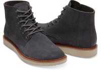 TOMS Mens Boot Porter Forged Iron Grey Suede