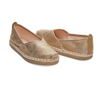 TOMS Slip On Petra Champagne Shimmer