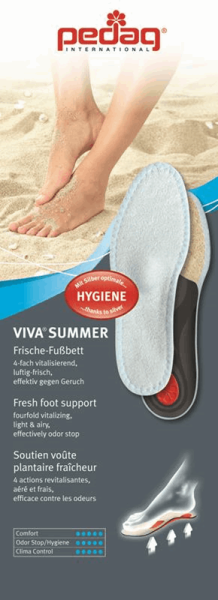 Pedag Viva® Summer Das Frische-Fußbett