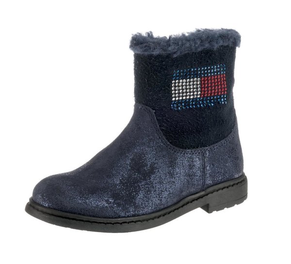 Tommy Hilfiger Blue Bootie