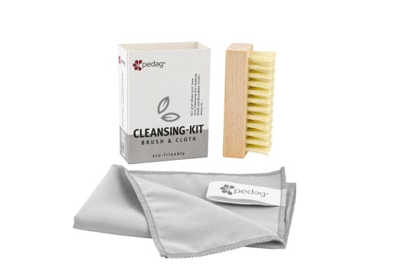 Pedag Cleansing Kit Brush & Microfiber cloth