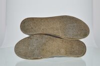 B-WARE: TOMS Espadrille Alpargata Drizzle Grey Washed Canvas Rope Sole 41