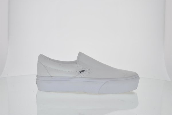 VANS UA Slip-On Platform  True White 39