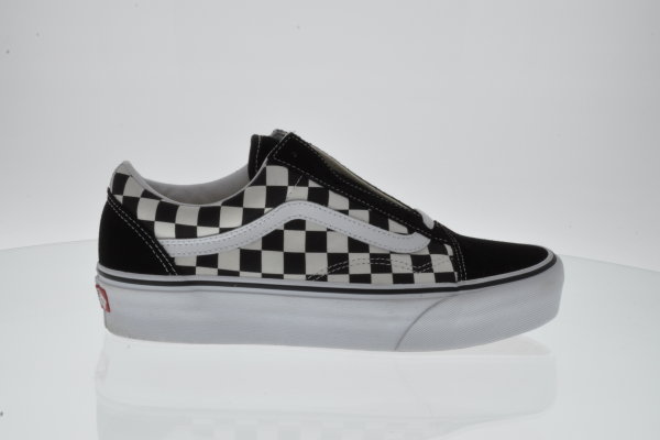 B-WARE: VANS UA OLD SKOOL PLATFORM Sneaker Checkerboard/Black/White 41