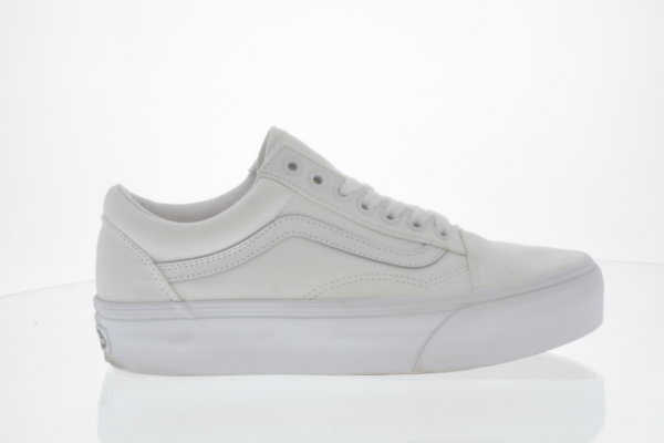 B-WARE: VANS UA OLD SKOOL PLATFORM Sneaker True White 40.5