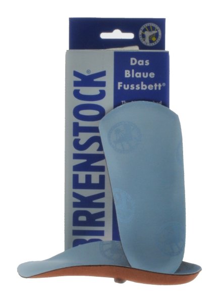 Birkenstock Blaues Fußbett 3/4 Einlegesohle