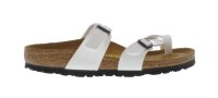 Birkenstock Mayari Patent schmal Damen Sandale White